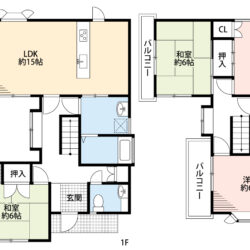 4LDKの間取りで使いやすい♪間取