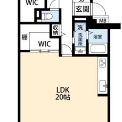 3LDK→2LDKに間取り変更して広々リビングで穏やかな時間を過ごせます♪間取