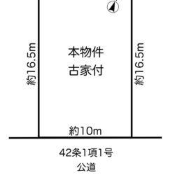 どんなプランでも入りそうな土地です♪間取