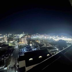 高層階ですので夜は明石海峡が望める眺望です♪