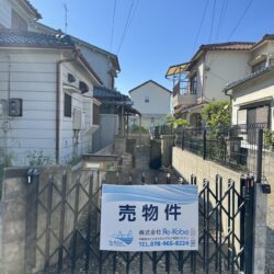 解体更地も相談可能です♪外観