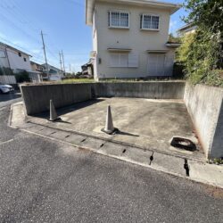 駐車場も建物プランも入れ易い土地です♪外観