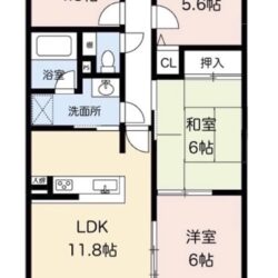 現況プランです♪リフォーム素材にいかがでしょうか♪間取