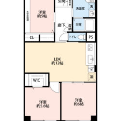 使いやすい3LDK♪間取